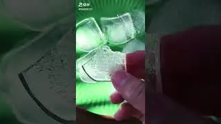 clear hard ice eating #asmr #clearice #iceasmr #iceeating #hardice