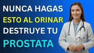 NUNCA HAGAS ESTO AL ORINAR (Destruye silenciosamente tu próstata) │Dra. Veronica Salgado