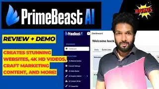 PrimeBeast AI Review &ndash; Creates Stunning Websites, 4K HD Videos, Craft Marketing Content, and more!