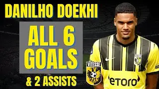 Danilho Doekhi - ALL 6 GOALS & ASSISTS FOR VITESSE | Skills & Highlights