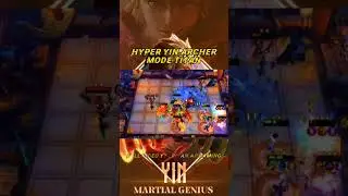 HYPER YIN ARCHER WYRMSLAYER MODE TITAN #magicchess #shorts