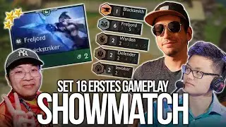 ERSTES Gameplay zum NEUEN TFT Set! | TFT Set 16 Showmatch