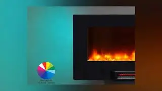 PuraFlame Wall Mounted Flat Panel Fireplace Heater Review