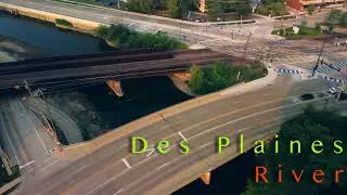 Down town Des Plaines IL Drone Video #drone #des Plaines