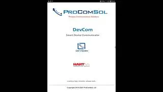 DevComDroid Connect to HM-BLE Modem