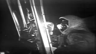 Apollo 11 - Restored Moonwalk Footage, Highlights - (July 20, 1969)