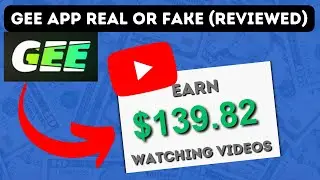 Earn Money for Watching YouTube videos | Gee app legit or fake ( REVIEWED )