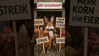 Eier-Skandal die Regale sind leer, Osterfest ist in Gefahr. #comedy #shorts #eier #ostern