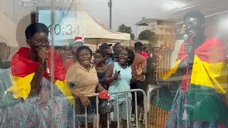 Day 4 of Afua Asantewaa Singathon in Ksi Turns DWP Academy Class oh ! The Dance support is Massive