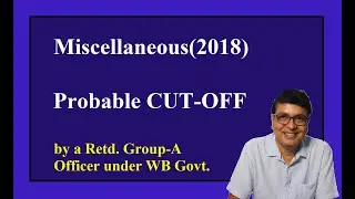 Miscellaneous(2018) Probable Cutoff