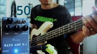 BASS AMP DI แอมป์ซิมสำหรับ Bass ทดสอบกับ Squier Jazz Bass