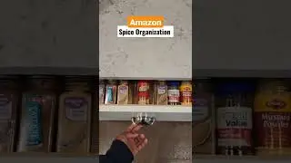 Spice drawer organization 2022 w/ acrylic organizer #amazon #pantryorganization #kitchenorganization