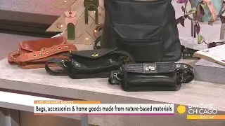 Bags, accessories & home goods made from nature-based materials