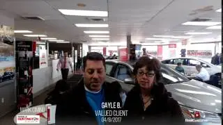 Gayle Reviews Toyota Of Huntington and Mark Cimino