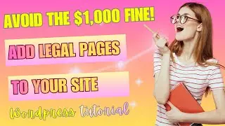 How to Create Legal Pages and Add Them to the Footer in WordPress