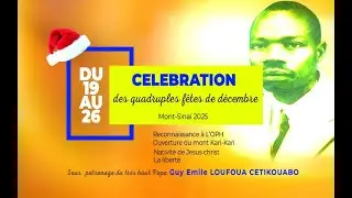 Partie2 Dambage Marddi 23 d&eacute;cembre Jour, Sina&iuml; &eacute;dition 2025