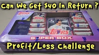 🚨 Profit/Loss Challenge 🚨 Super Box 2024 Topps Series 2! Golden Mirror SSP