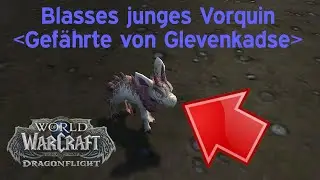 Blasses junges Vorquin | WoW Dragonflight Secret Haustier Guide | World of Warcraft Kampfhaustier