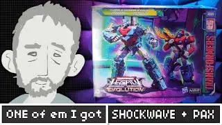 Transformers Humble Origins 2 pack - Senator Shockwave + Orion pax + Upgrade Kit - One of em I Got