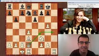 Judit Polgar- Berkes. Destrozando la francesa clásica!!