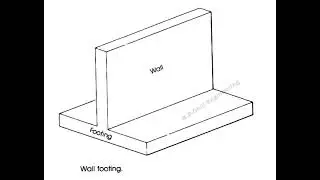 Wall Footing Details for House Construction | RCC Foundation Guide