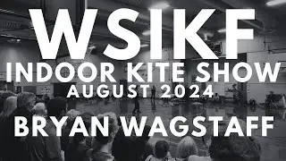 Bryan Wagstaff at the WSIKF Indoor Kite Showcase