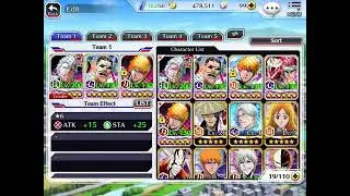 All of my 6 star characters in Bleach brave souls