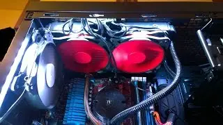 Deepcool RGB Color Led, Deepcool MaelStrom Gamer 240, Corsair 450D
