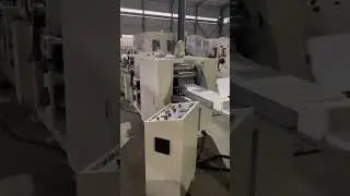 Automatic Kangaroo Type Dinner Napkin Paper Making Machine#shorts #kangarootypenapkinpaper