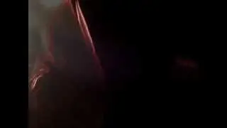 Awesome neon red smoke rings