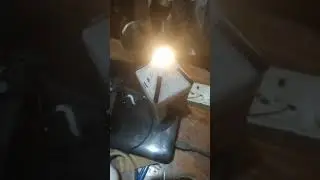 DIY gandling light for egg #newbie #backyardfarm #kafarmer