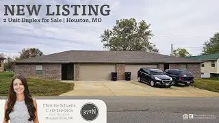 🏡Duplex for Sale in Southern Missouri! | Houston, MO | 2 Units | Turn-Key Investment