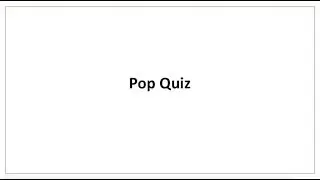 Dietary Supplements and Eating Disorders: Keeping Your Patients Safe (5/6) - Pop Quiz