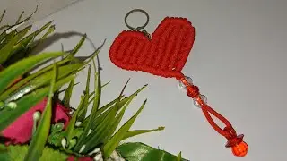 Valentine's day Special Gift👌Very Easy Macrame Keychain Making Ideas At Home 
