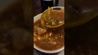 Hot and sour soup with port wine  #hotandsoursoup #portwine