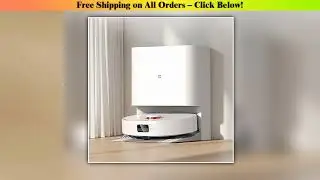 XIAOMI MIJIA Self Robot Vacuum Cleaners H40 Smart Home Sweeping High Speed Rotary Scrubbing 6000PA