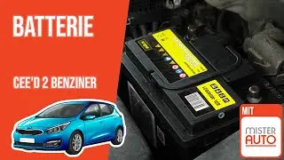 Batterie wechseln Ceed 2 1.4 CVVT 🔋