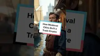 How Medieval Cities Built a Trade Empire #history #facts #historyfacts #romanempire #secret