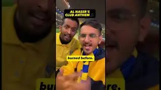 Al Nassr&rsquo;s new club anthem 🎵😍 #ronaldo #saudiproleague #spl #football #alnassr #saudi #ronaldo
