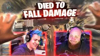THERE'S NO ESCAPING FALL DAMAGE, NOT EVEN IN WARZONE FT. NINJA & COURAGEJD