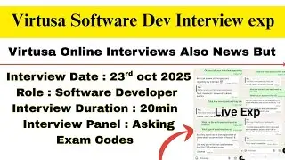 Virtusa 23rd oct 2025 interview experience video | virtusa neural hackathon 2025