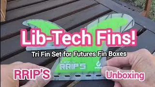 Плавники для серфинга Lib Tech против плавников Futures против плавников FCS! Распаковка, обзор, ...