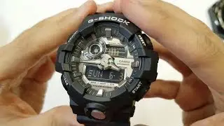 Casio G-shock GA-710-1ADR Unboxing