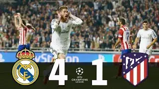 Real Madrid 4-1 Atl&eacute;tico Madrid | UCL FINAL 2013/2014 GOALS and HIGHLIGHTS 4K FULL HD 60fps