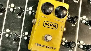 MXR Distortion + late 70&rsquo;s
