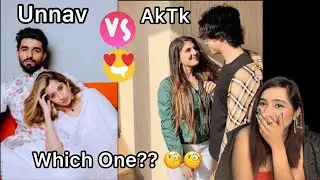 UNNAV Vs AKTK (DamFam Couples) Latest Instagram reels Reaction