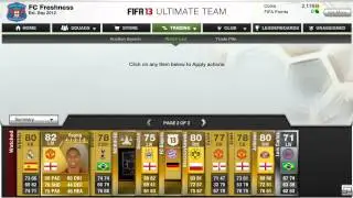 FIFA 13 ULTIMATE TEAM | Web App | First Look + Commentary