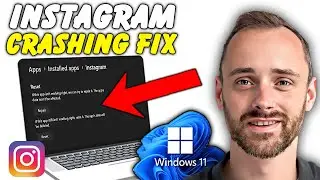 Reset App Data! Fix Instagram Crashing Immediately (Windows 11)