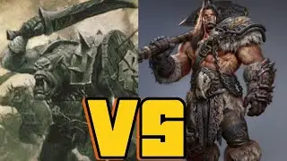 Who would win? A warcraft or a warhammer orc?
