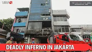 Jakarta Office Fire Kills at Least 22 After Battery Sparks Rapid Blaze
